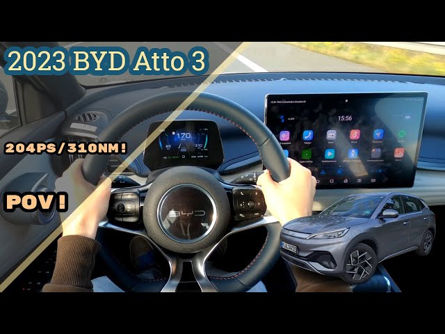 2023 BYD Atto 3 150KW/204 PS POV Test Drive! | AUTOBAHN 4K