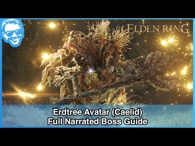 Erdtree Avatar (Caelid) - Full Narrated Boss Guide - Elden Ring [4k HDR]