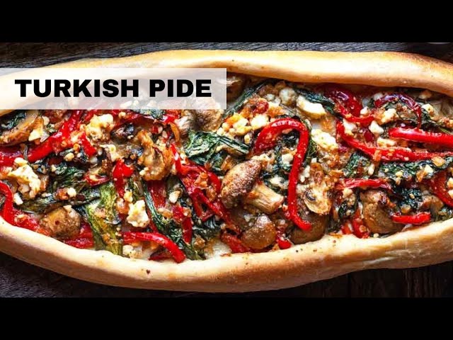 Turkish Pide Recipe | Turkish Flatbread