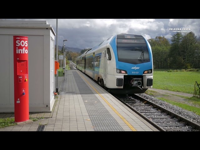 slovenski vlaki HD (#1067) žlebič in ribnica 20231012