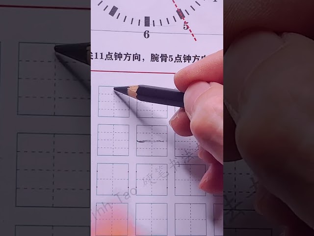 Cách cầm bút và đặt bút