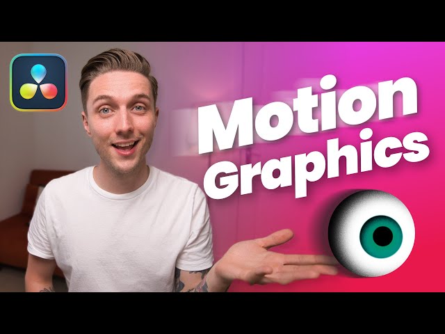 Motion Graphics in Fusion - 8 SUPER USEFUL Skills!