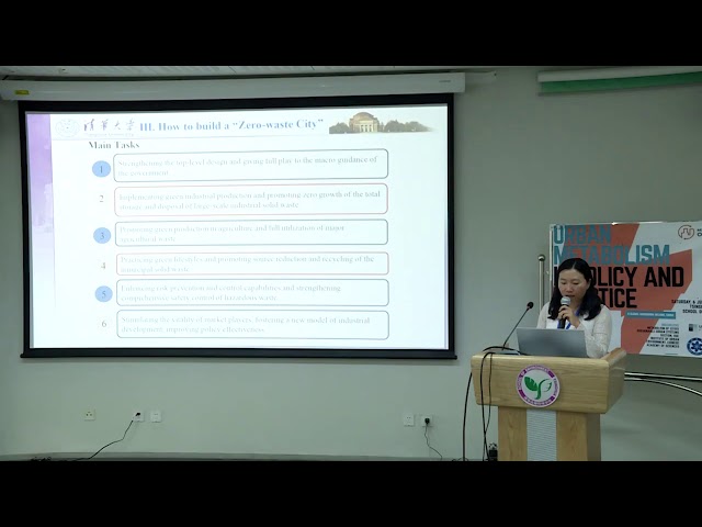 Introduction on Zero waste City Pilot Program in China Guijuan Shan