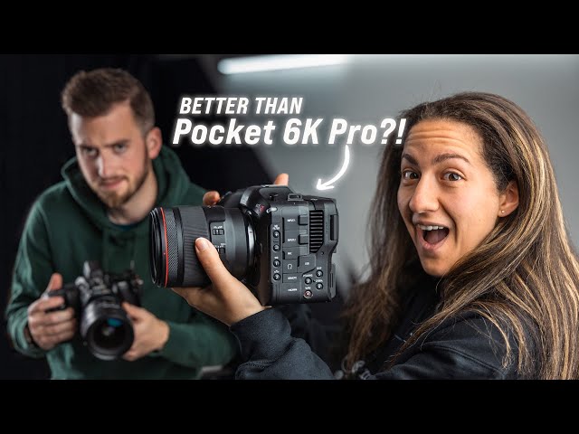 Blackmagic Pocket 6K Pro Owner Tries Canon C70