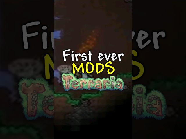 The FIRST EVER Mods For Terraria...