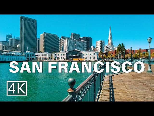 [4K] The Embarcadero - San Francisco - California - Walking Tour
