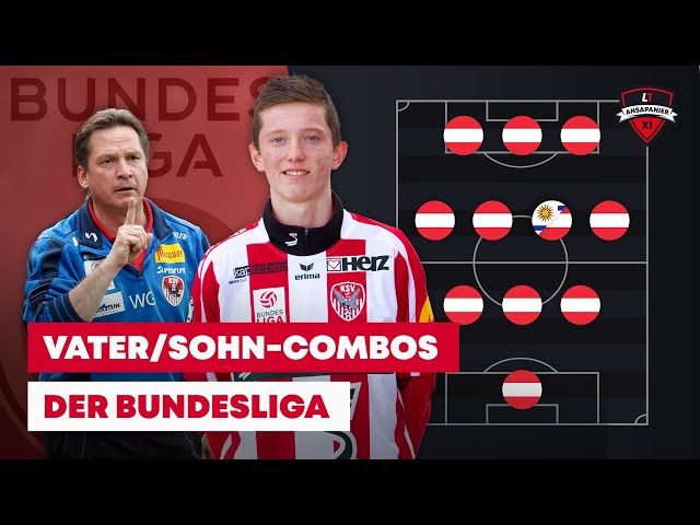 Die Vater/Sohn-Combos der österreichischen Bundesliga I #Ansapanier