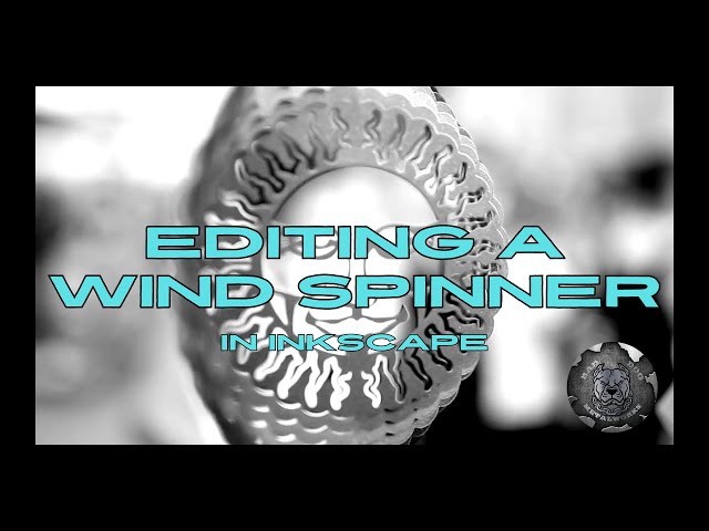 Editing a Wind Spinner Using Inkscape