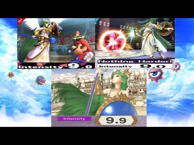 All Super Smash Bros. Classic Modes (3DS to Ultimate) with Palutena (Hardest Difficulty)