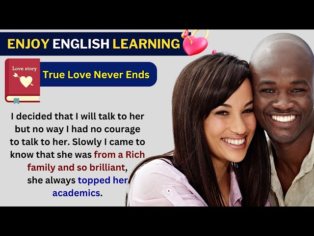 LEARN ENGLISH THROUGH STORY | True Love Never Ends | Practice English | Speak English #story