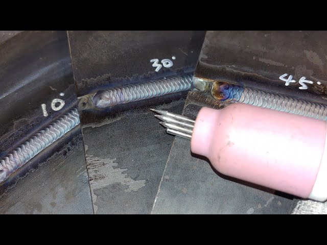 The Secret of Angles to Make Beautiful TIG Welding Beads