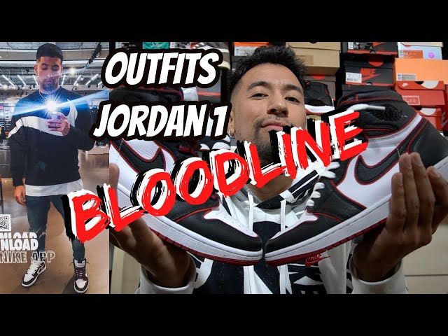 Como visto mis JORDAN 1 BLOODLINE! / How to style Jordan 1 BLOODLINE