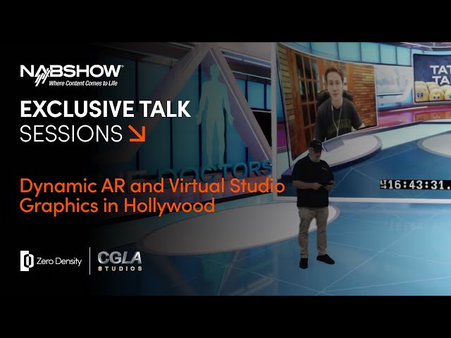 Exclusive Talk Session with CGLA Studios - Dynamic AR and Virtual Studio Graphics in Hollywood