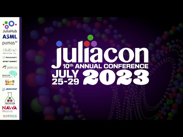 JuliaCon 2023 Room 32-G449 (Kiva) Day 2