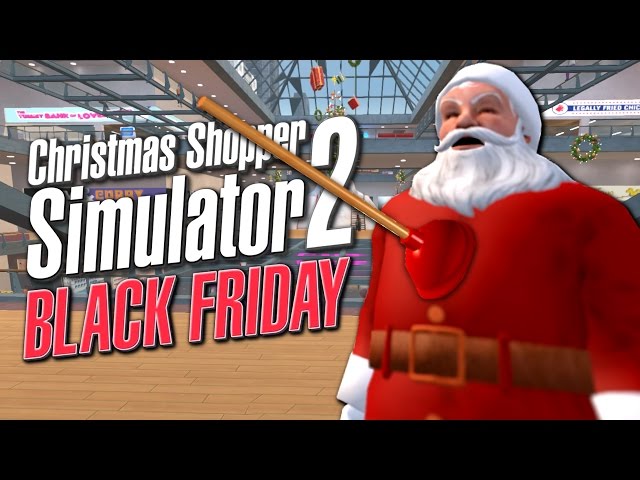 ICE CREAM SANDWICH MAN SAVES CHRISTMAS - Christmas Shopper Simulator 2 Black Friday