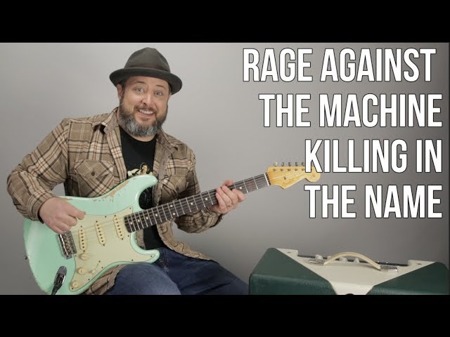 How to Play "Killing in the Name" by Rage Against The Machine - Guitar Tutorial