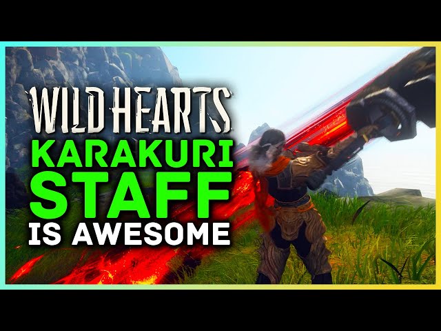 Wild Hearts Gameplay | This Weapon Has An Amazing Trick - Karakuri Staff Multiplayer Hunt Gameplay