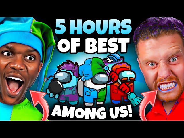 *5 HOURS* OF “BEST’ SIDEMEN AMONG US VIDEOS!