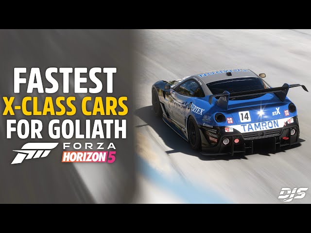 Forza Horizon 5 - The BEST & FASTEST X-Class Cars in Forza Horizon 5 (For Racing On Goliath)