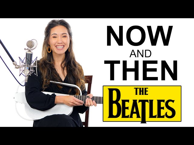 The LAST Beatles Song - Now and Then Guitar Tutorial with Play Along