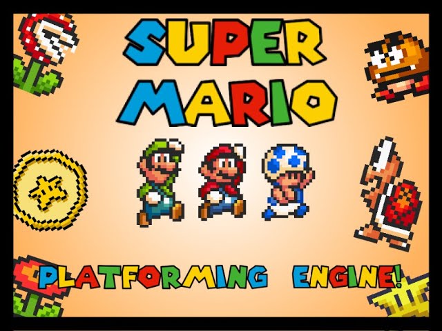 Super Mario Platformer Demo! on Scratch
