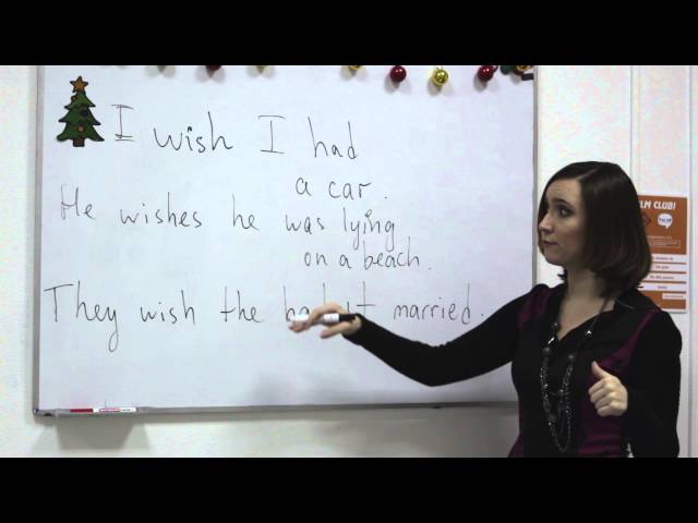A video about expressions with "WISH"