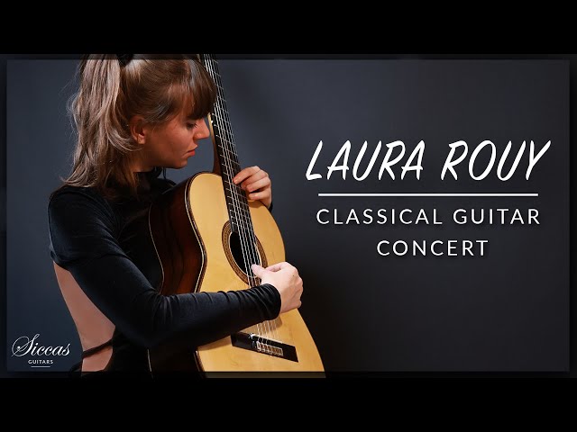 LAURA ROUY - Classical Guitar Concert | Dyens, Dowland, Brassens, Moari | Siccas Guitars