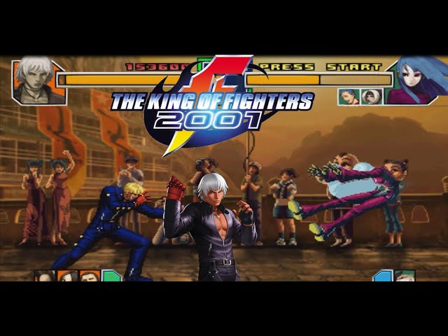 The King of Fighters 2001 (PlayStation 2) - Full Walkthrough as K'