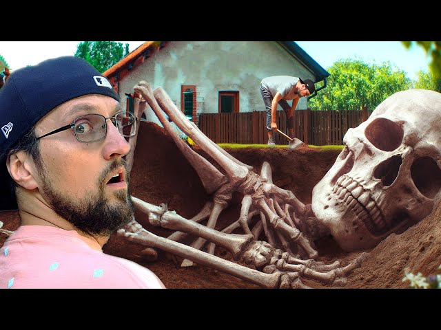 Giant Skeleton Found in Backyard! What Really Happened on October 4th? (FV Family)