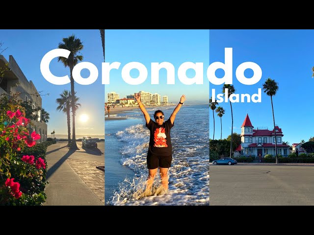 A Day in Coronado Island 🏝️🌊 | Explore San Diego