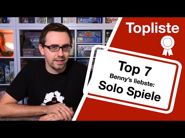 #Top7 - Benny's liebste Solo Spiele | Spiele für einsame Abende