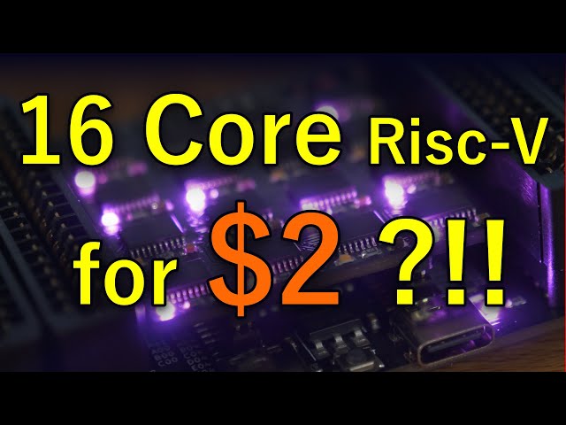 Cheap Risc-V Supercluster for $2 (DIY, CH32V003)