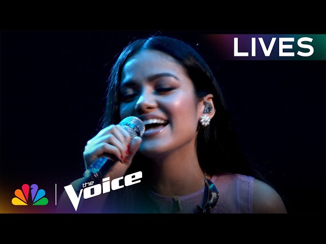 Madison Curbelo's Last Chance Performance of "Man In the Mirror" | The Voice Lives | NBC