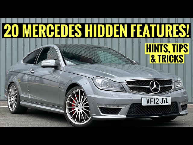 20 Mercedes Hidden Features, Hints, Tips & Tricks | W204 C Class