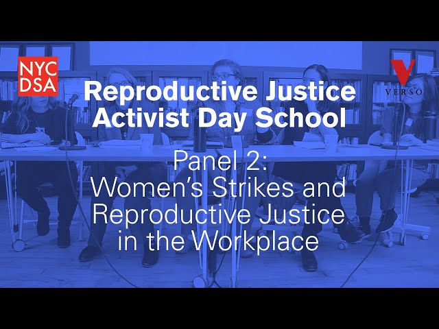 Reproductive Justice Activist Day School 2: Women’s Strikes & Reproductive Justice in the Workplace