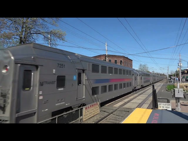 Railfanning Trains 3236 & 3227 in Red Bank 4/23/24