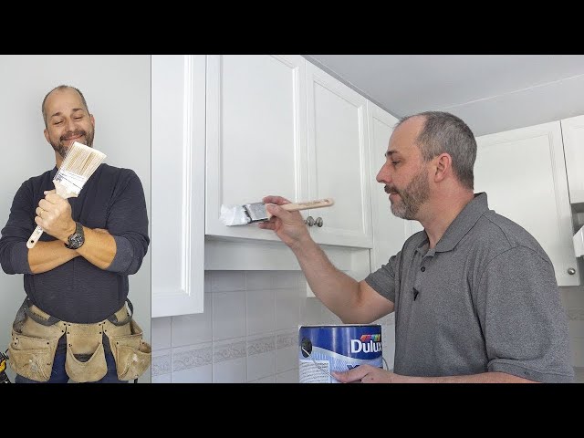 DIY How to Paint Your Kitchen Cabinets A to Z