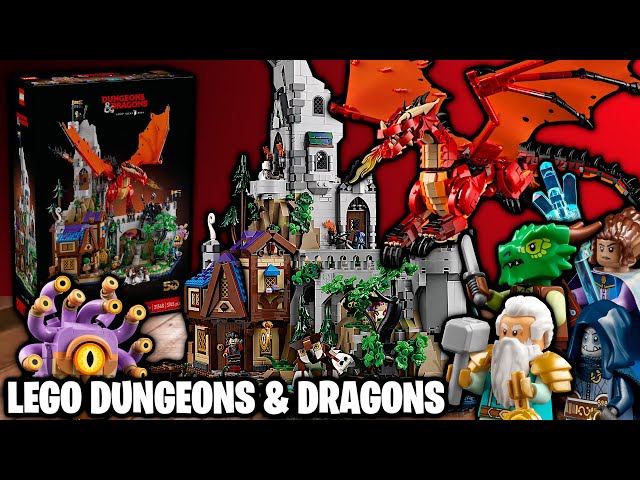 LEGO Dungeons & Dragons 21348 The Red Dragons Tale: Alle Bilder und Infos 🐲 | LEGO News