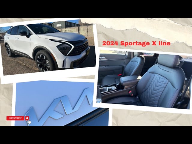 2024 Kia Sportage X Line AWD! Taking a Look at the Everyday Features People Need to Know!