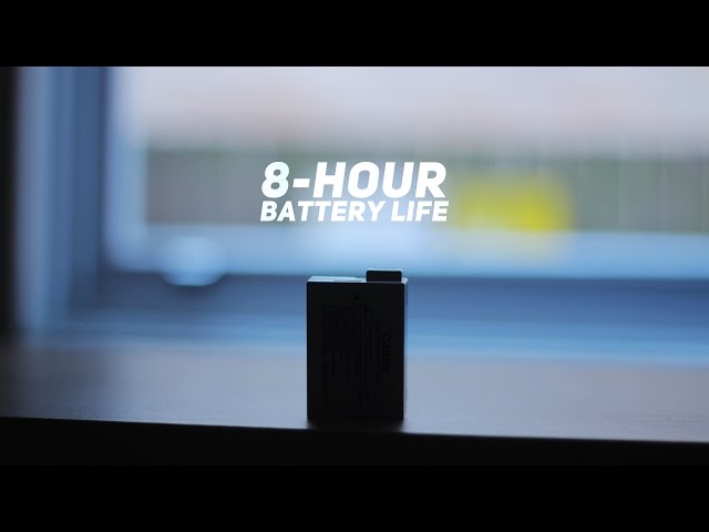 8 Hour DSLR Battery Life for under $100!