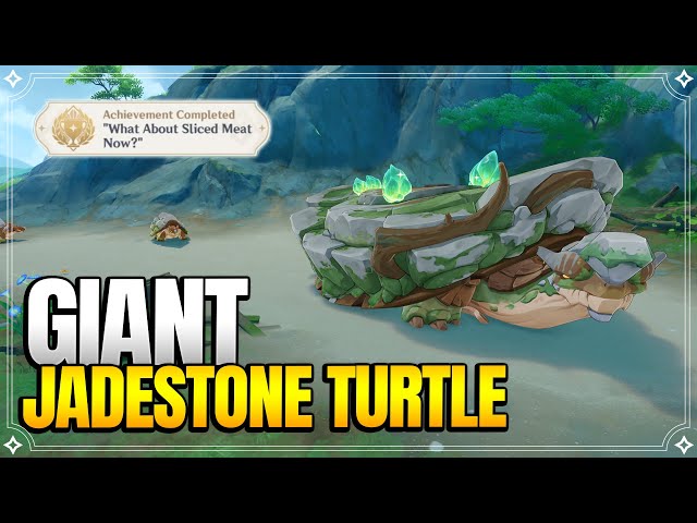 Giant Jadestone Turtle!!! | World Quests & Puzzles |【Genshin Impact】