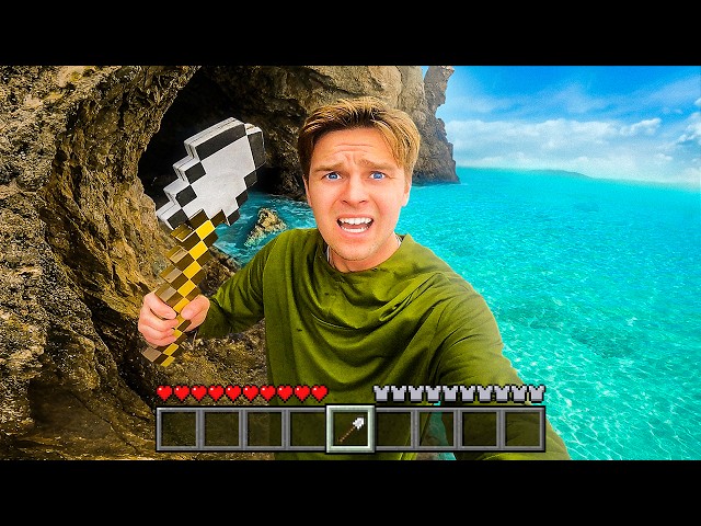 7 Day MINECRAFT SURVIVAL In REAL LIFE CHALLENGE!