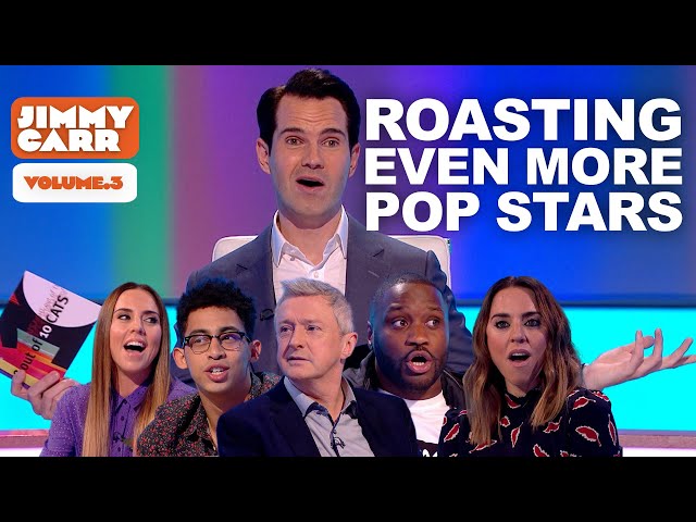 Jimmy Carr Roasts Even More Music Stars! | 8 Out of 10 Cats | Jimmy Carr