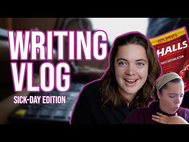 writing and reading vlog | sick day, genre thoughts, coho and chaos