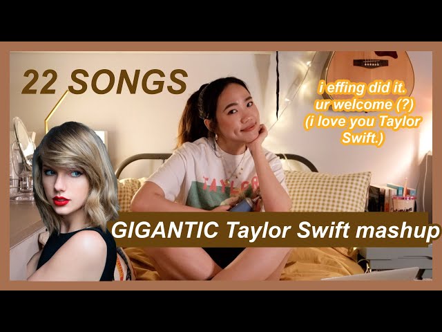 2021 Taylor Swift Mashup from EVERY ALBUM in 4 MINS