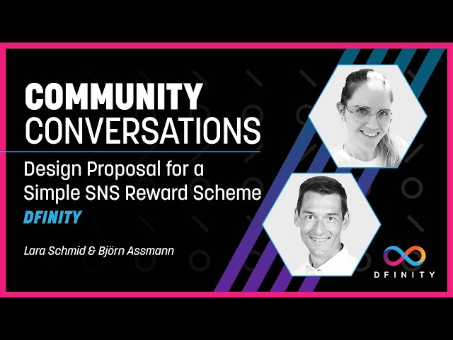 Community Conversations |  Design Proposal for a Simple SNS Reward Scheme