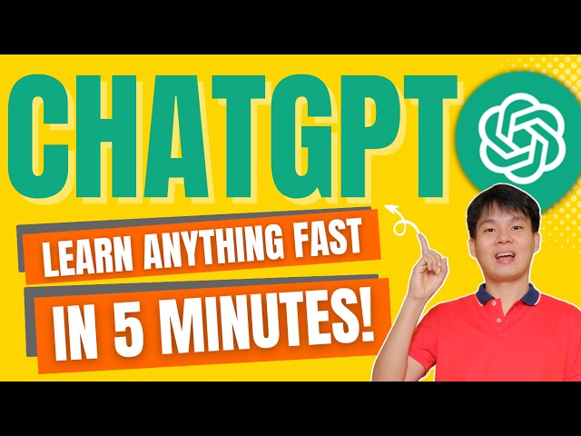 How to Learn Anything Fast for Busy People | FREE Study Guide With ChatGPT
