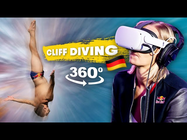 360° Cliff Diving in VR | Traust du dich?