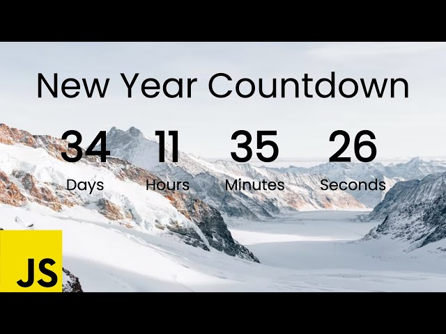Countdown Timer | JavaScript
