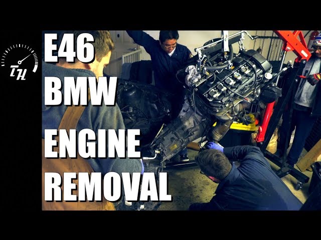 How To Remove an E46 BMW Engine, (And how to break a transmission) Ep. 4